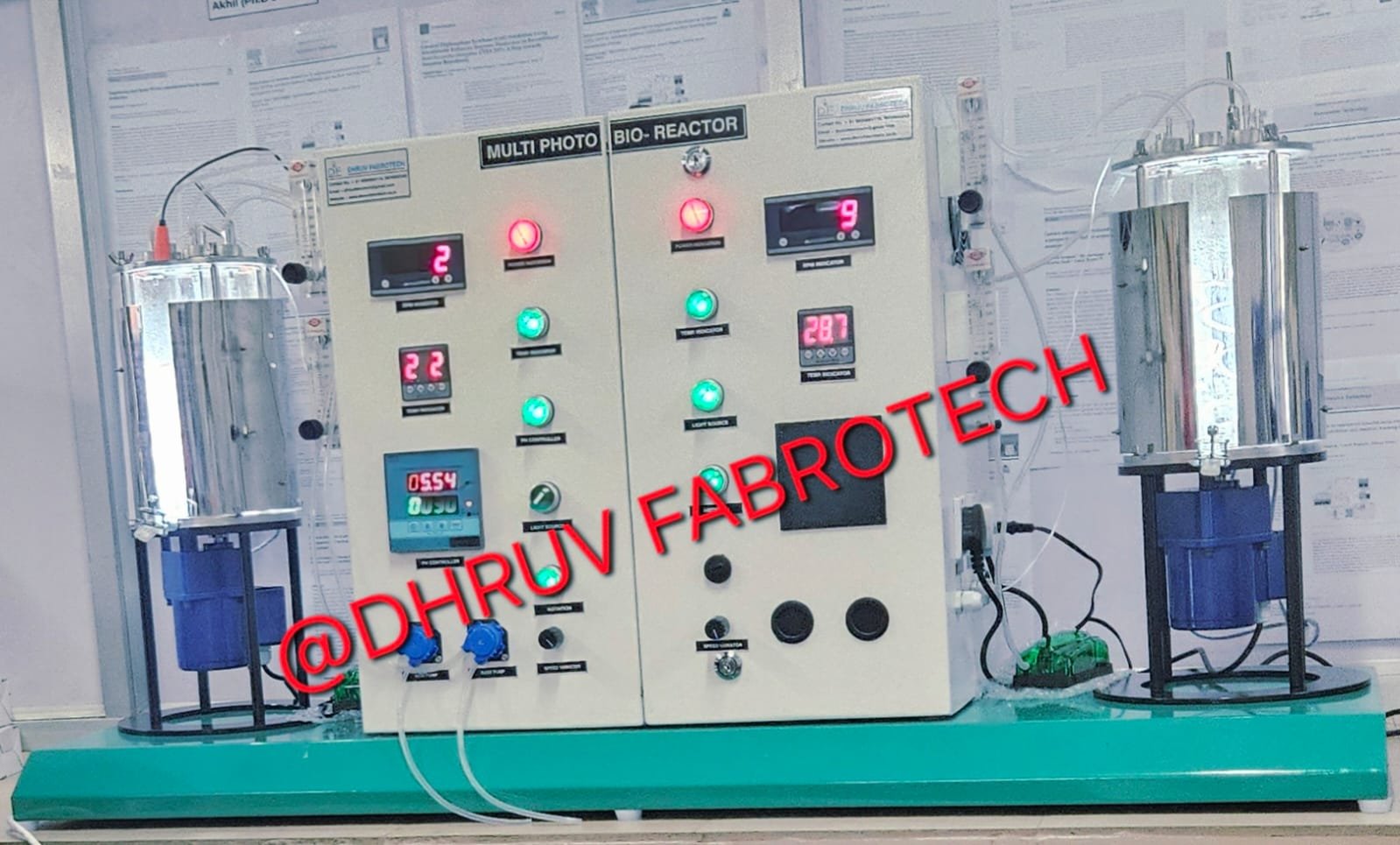 Photo Bio reactor 2L-20L & Fermenters in India